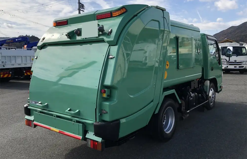 いすゞ エルフ 小型 パッカー車 巻き込み式 回転ダンプ式の中古トラック画像3