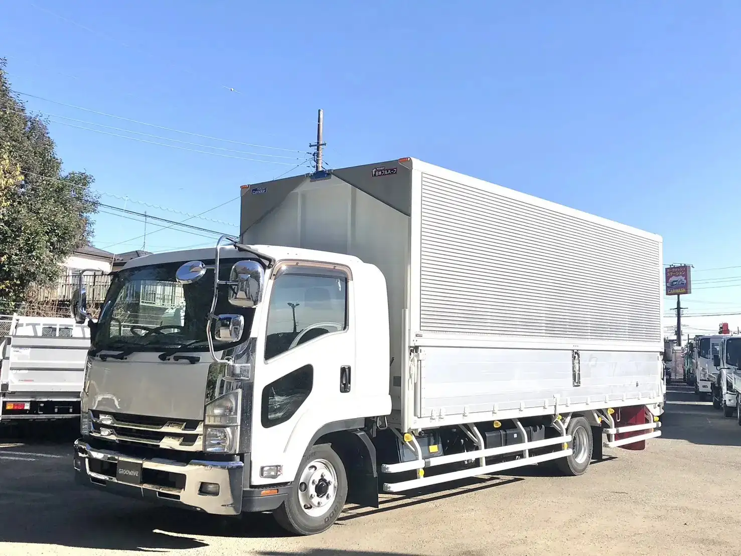日産UD コンドル 中型/増トン ウイング エアサス ベッドの中古トラック画像1