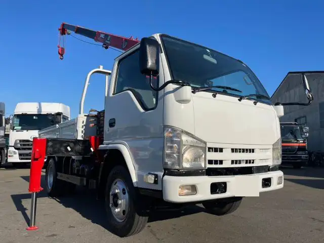 いすゞ エルフ 小型 クレーン付 3段 ラジコンの中古トラック画像4