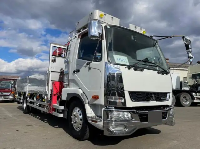 三菱 ファイター 中型/増トン クレーン付 アルミブロック エアサスの中古トラック画像2