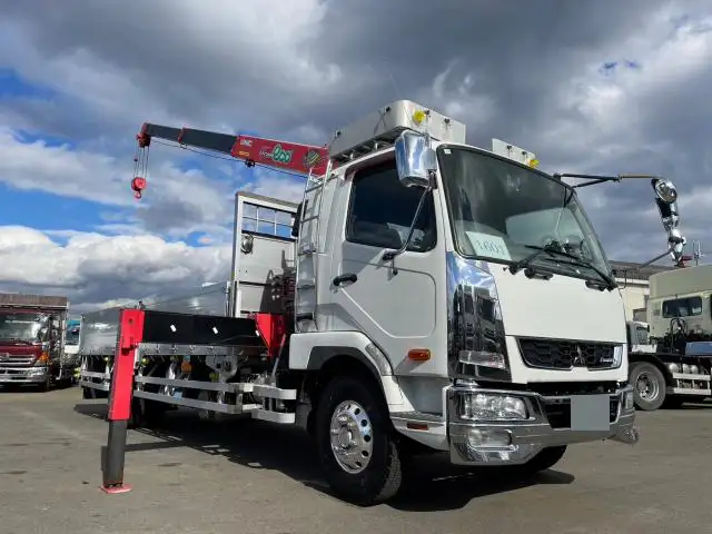 三菱 ファイター 中型/増トン クレーン付 アルミブロック エアサスの中古トラック画像8