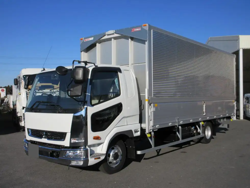 三菱 ファイター 中型/増トン ウイング エアサス ベッド の中古トラック【車両No.178997】