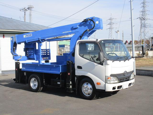 トヨタ トヨエース 小型 高所・建柱車 高所作業車 の中古