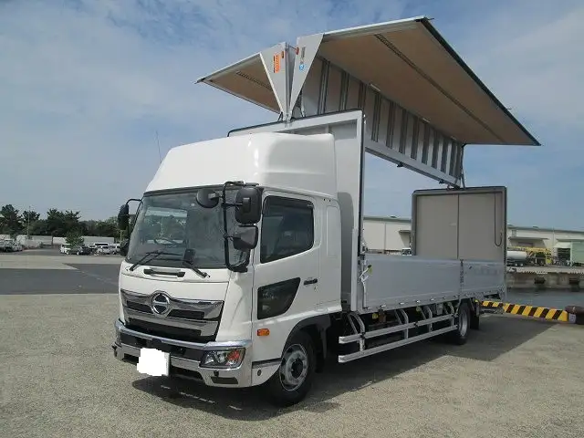 日野 レンジャー 中型/増トン ウイング パワーゲート エアサスの中古トラック画像6