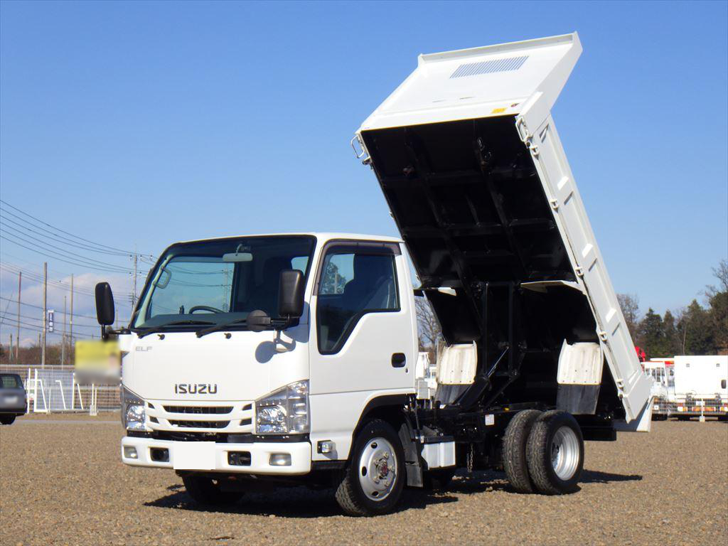 いすゞ エルフ 小型 ダンプ 10尺 TKG-NKS85AD