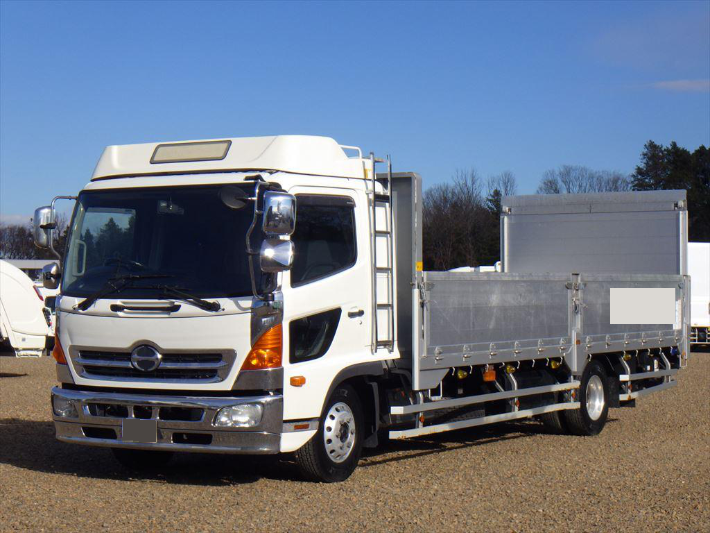 日野 レンジャー 中型/増トン 平ボディ パワーゲート ベッド の中古トラック【車両No.180769】