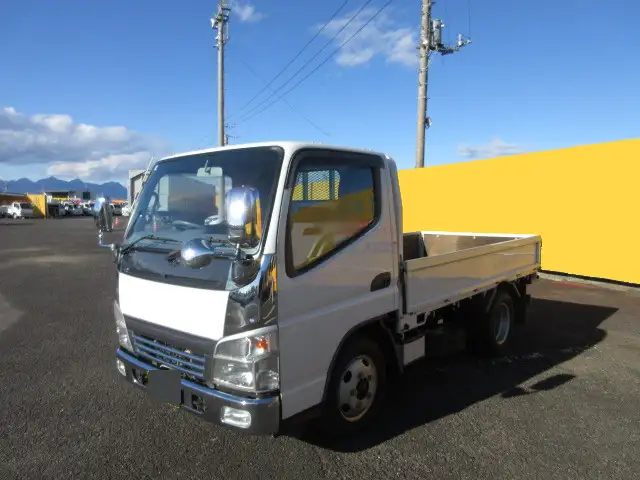 三菱 キャンター 小型 平ボディ 床鉄板 PDG-FE70Dの中古トラック画像1