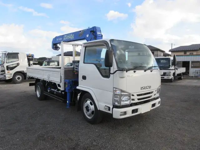 いすゞ エルフ 小型 クレーン付 4段 ラジコンの中古トラック画像2
