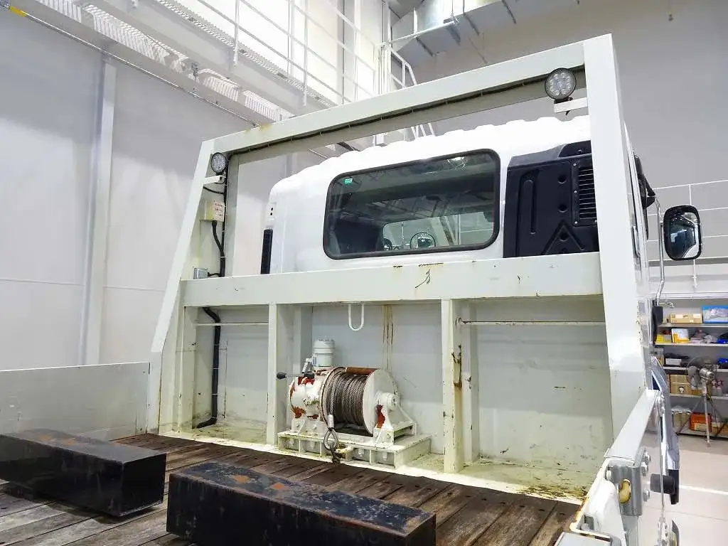 いすゞ ギガ 大型 車両重機運搬 ラジコン ウインチの中古トラック画像5