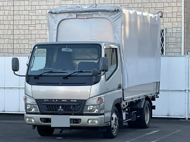 三菱 キャンター 小型 ウイング 幌ウイング BKG-FE70BSの中古トラック画像1
