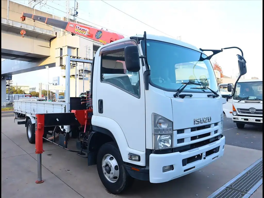 いすゞ フォワード 中型/増トン クレーン付 4段 ラジコンの中古トラック画像2