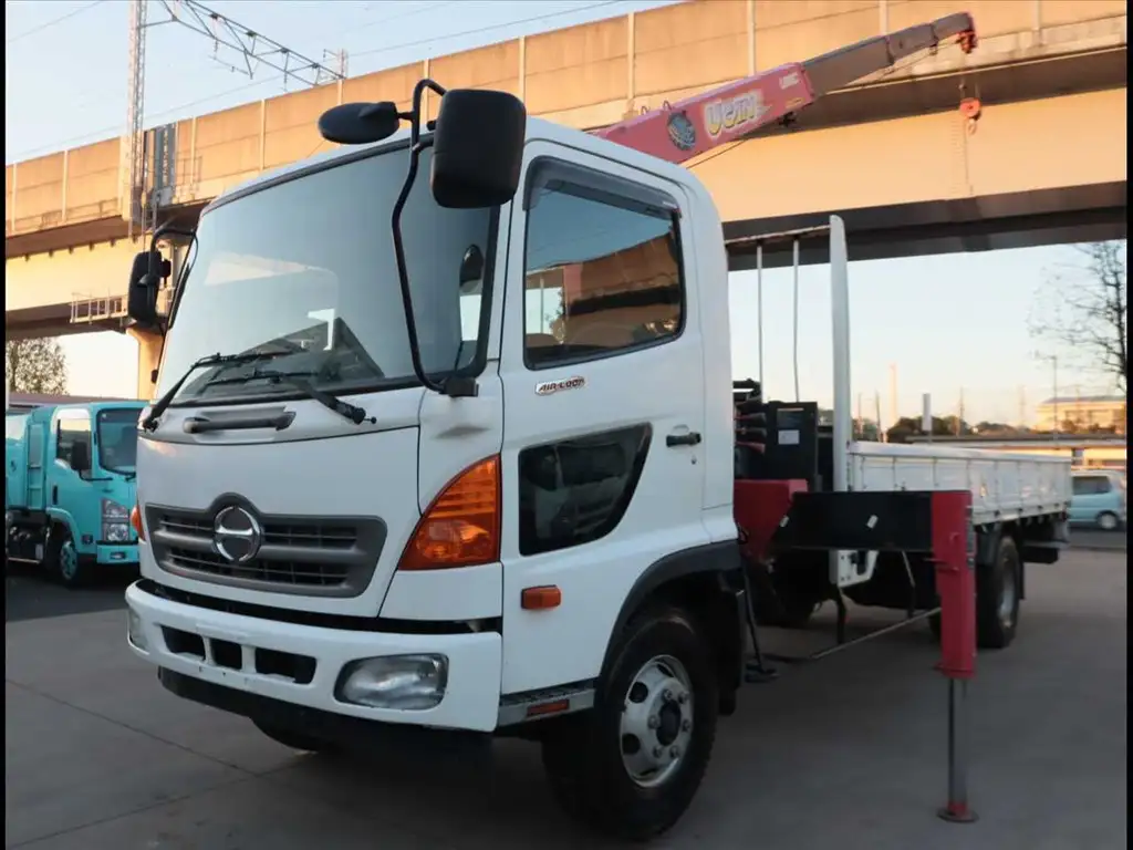 日野 レンジャー 中型/増トン クレーン付 4段 ラジコンの中古トラック画像1