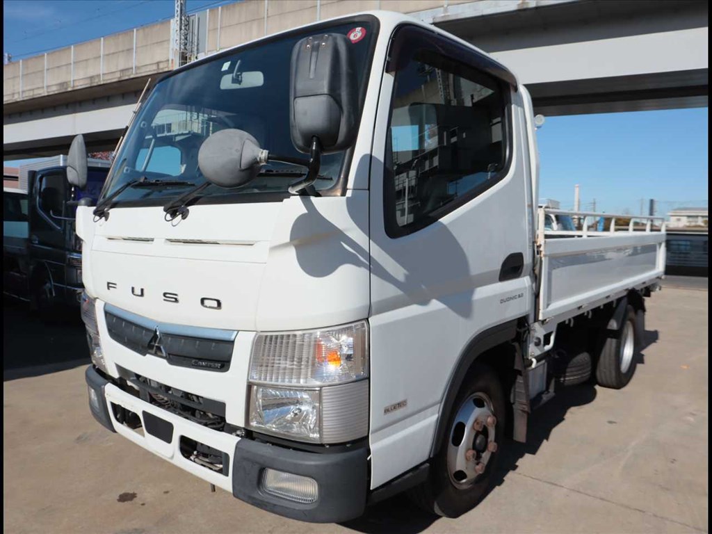三菱 キャンター 小型 平ボディ セミロング TPG-FBA20