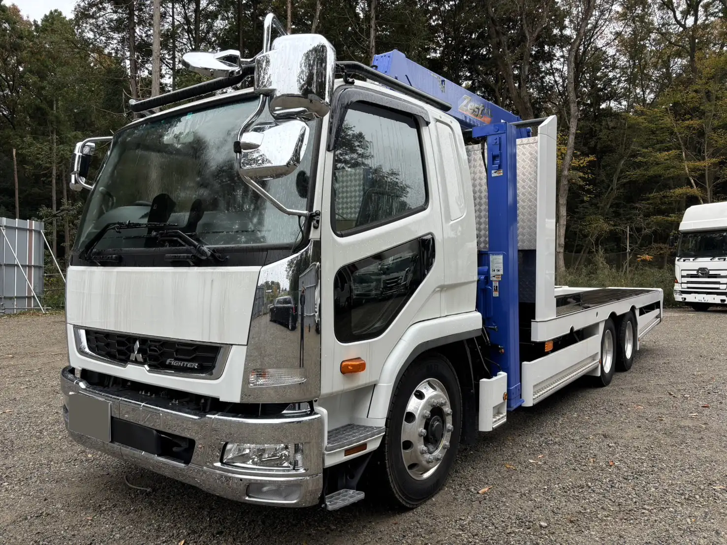 三菱 ファイター 中型/増トン 車両重機運搬 セルフローダー 2DG