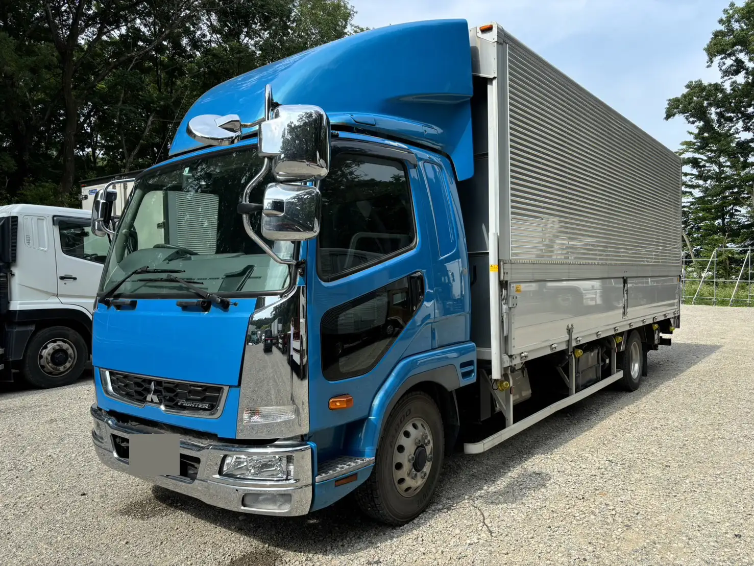 三菱 ファイター 中型/増トン ウイング パワーゲート エアサス｜画像1
