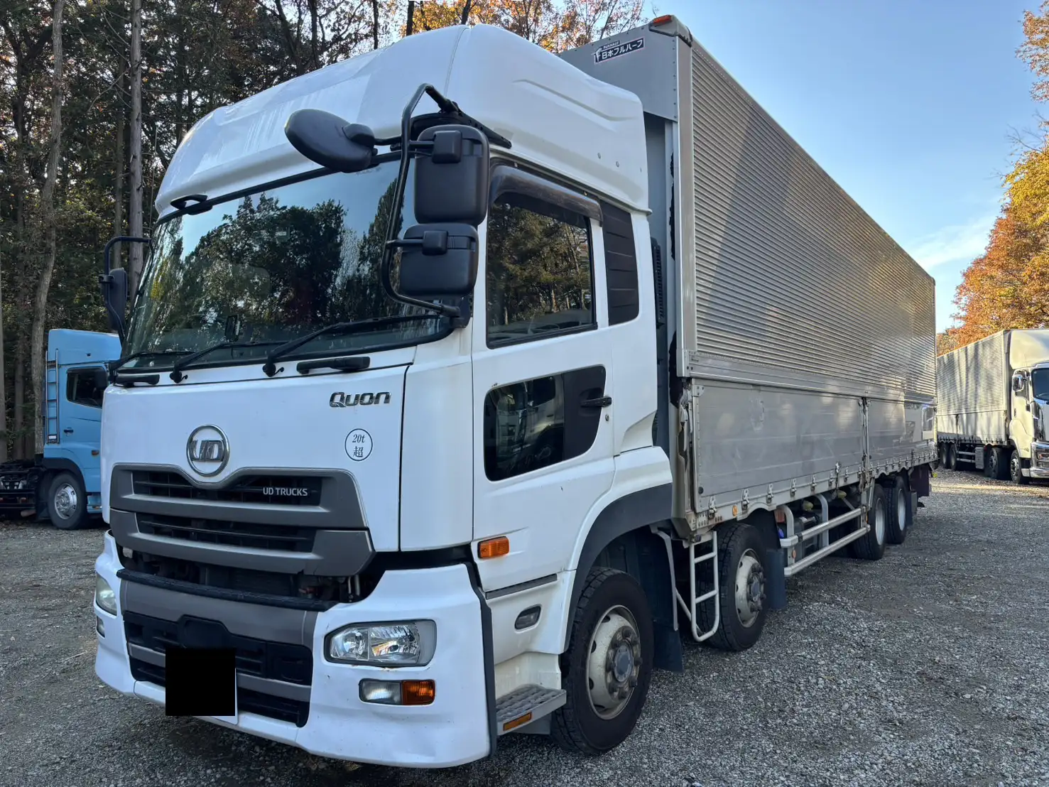 日産UD クオン 大型 ウイング ハイルーフ エアサスの中古トラック画像1