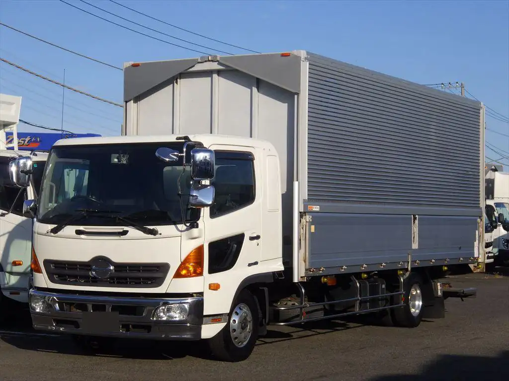 日野 レンジャー 中型/増トン ウイング パワーゲート 床鉄板の中古トラック画像1