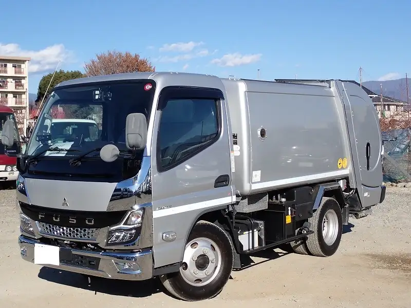 三菱 キャンター 小型 パッカー車 回転ダンプ式 2RG-FEAV0の中古トラック画像1