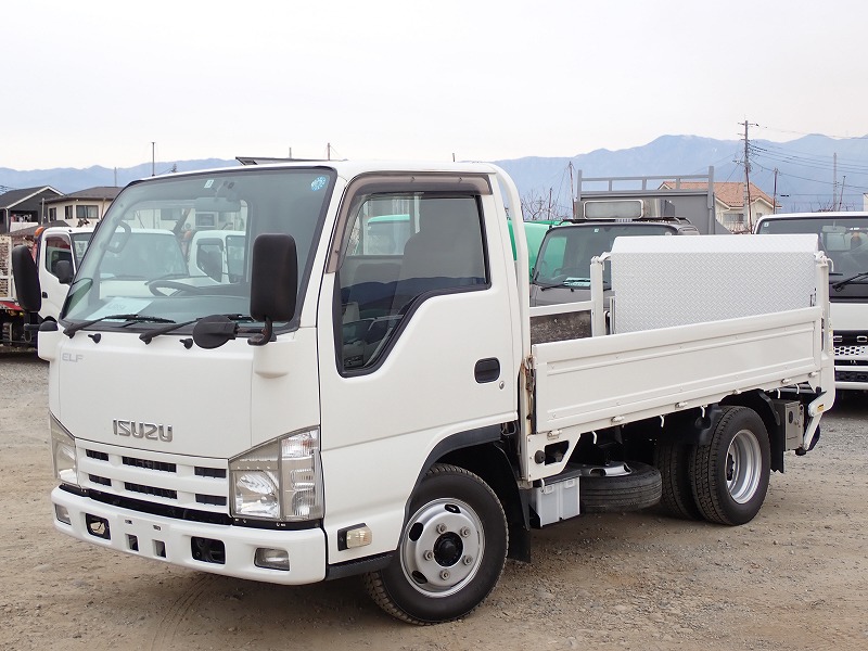 いすゞ エルフ 小型 平ボディ 10尺