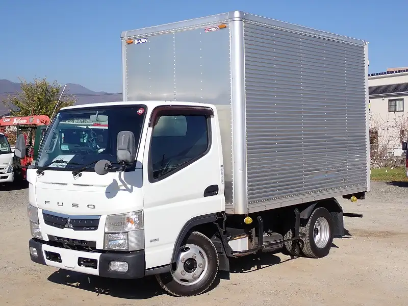 三菱 キャンター 小型 アルミバン TPG-FBA20 H29の中古トラック画像1