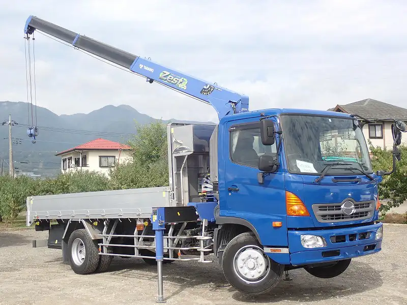 日野 レンジャー 中型/増トン クレーン付 アルミブロック 3段の中古トラック画像2
