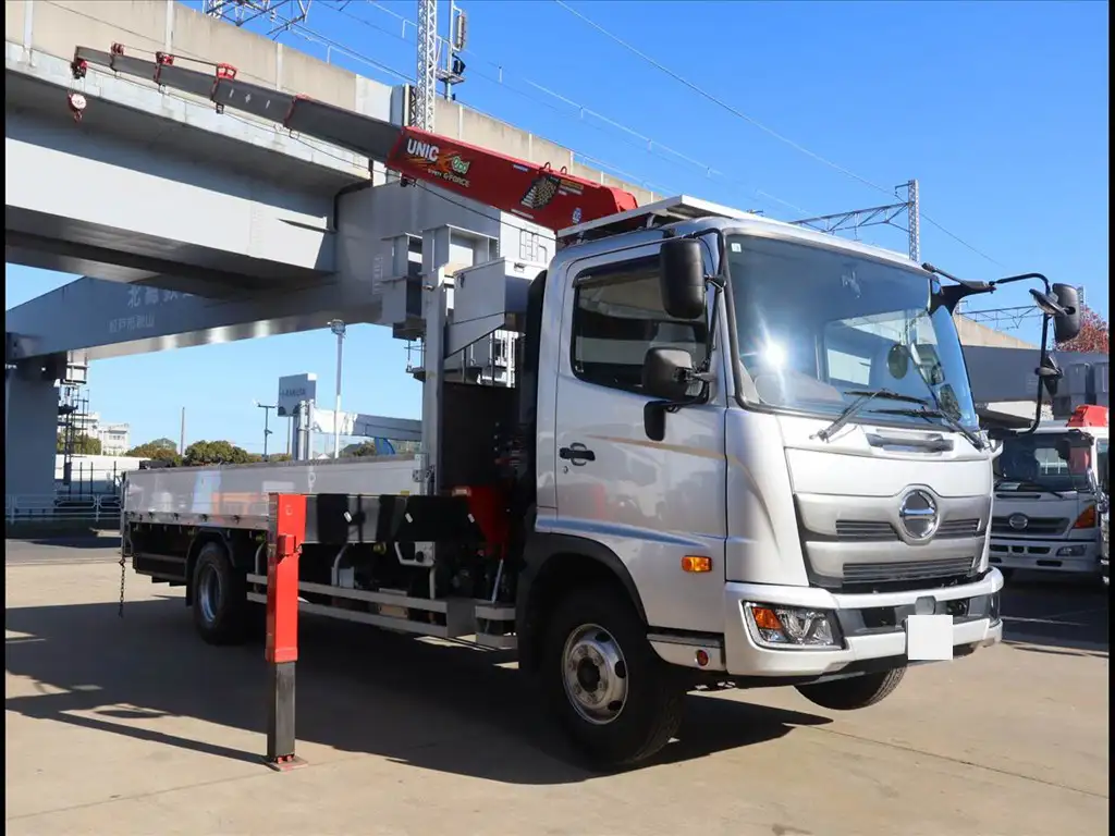 日野 レンジャー 中型/増トン クレーン付 アルミブロック 6段の中古トラック画像2