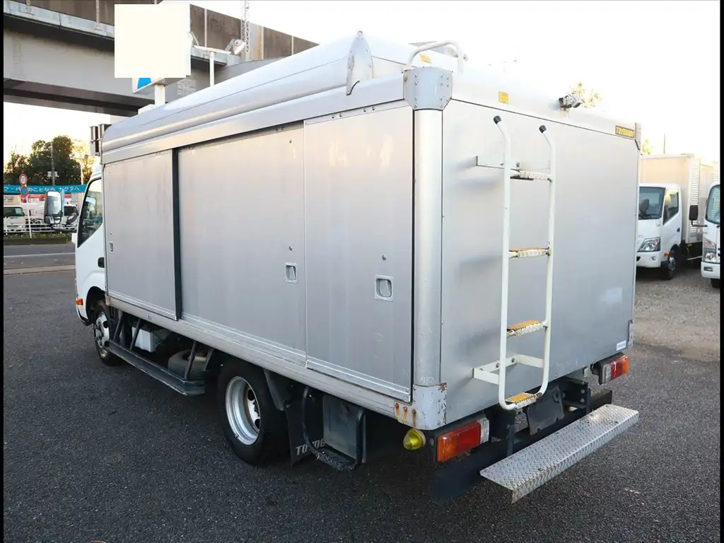 日野 デュトロ 小型 アルミバン ボトルカー サイドドアの中古トラック画像5