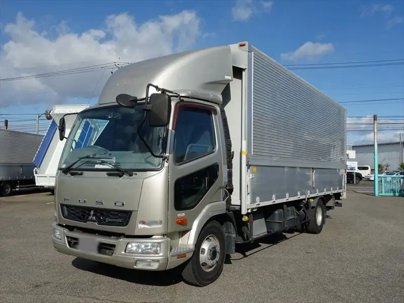 三菱 ファイター 中型/増トン ウイング パワーゲート エアサスの中古トラック画像1