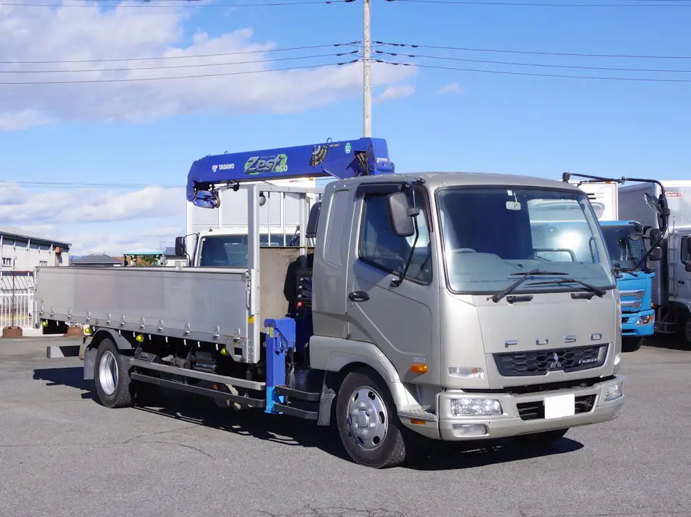 三菱 ファイター 中型/増トン クレーン付 アルミブロック 4段の中古トラック画像2