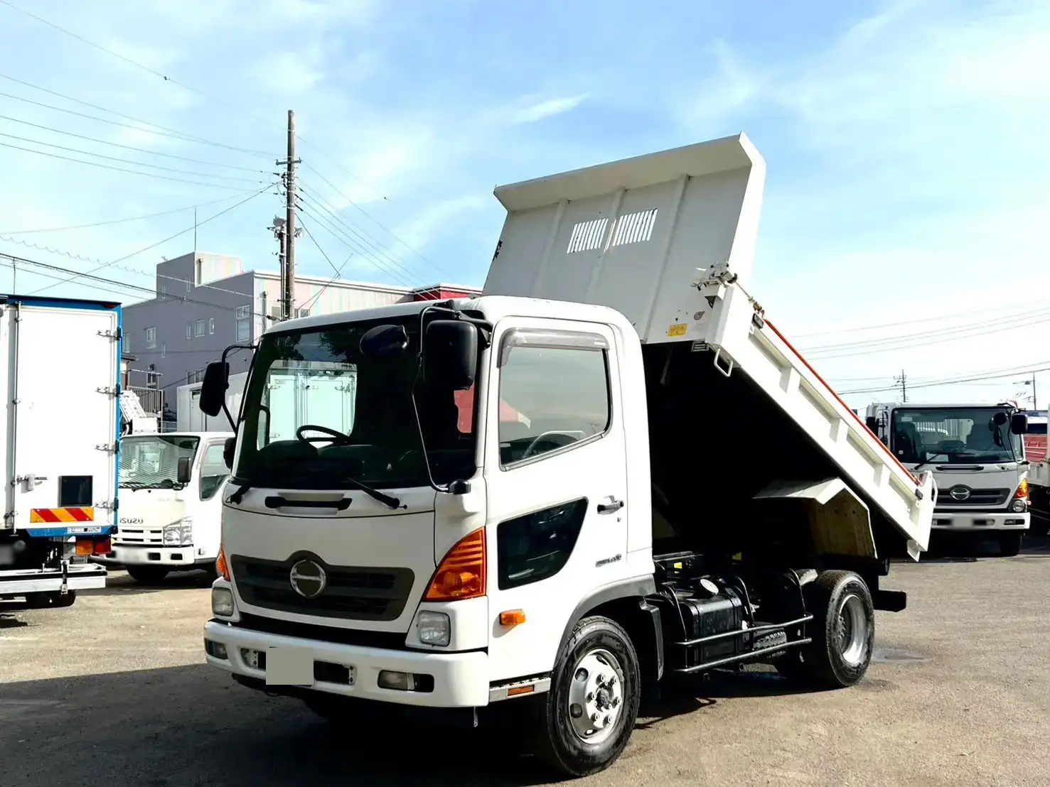 日野 レンジャー 中型/増トン ダンプ 強化 コボレーン の中古トラック【車両No.179323】