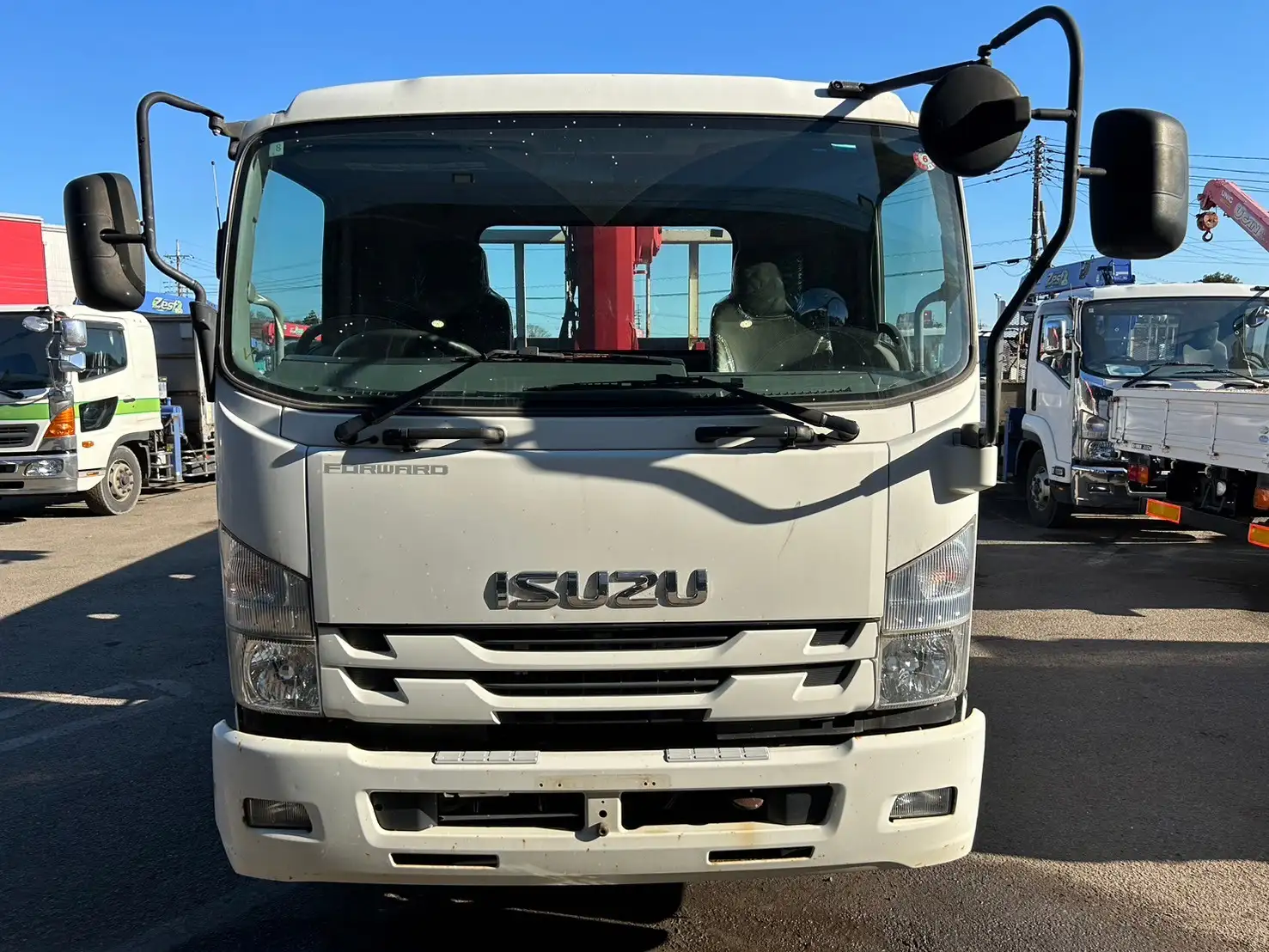 いすゞ フォワード 中型/増トン クレーン付 4段 ラジコンの中古トラック画像2