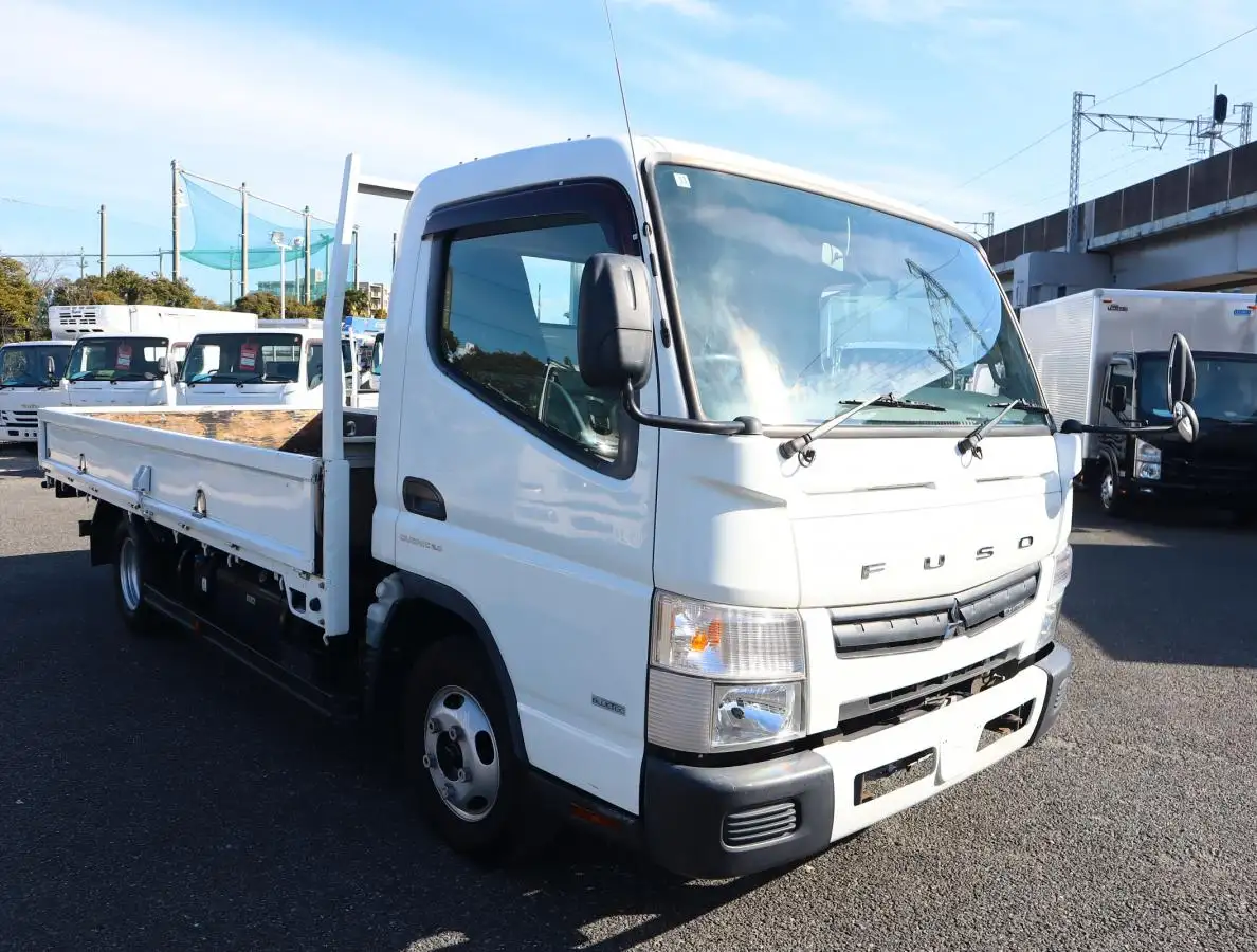 三菱 キャンター 小型 平ボディ TKG-FEB20 H27の中古トラック画像2