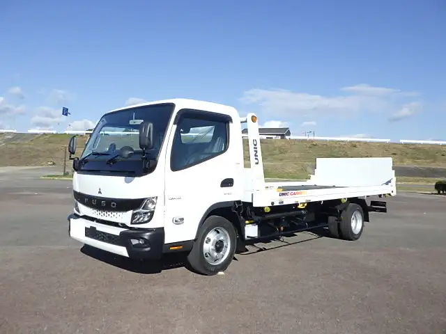 三菱 キャンター 小型 車両重機運搬 ラジコン ウインチの中古トラック画像1