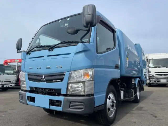 三菱 キャンター 小型 パッカー車 巻き込み式 回転ダンプ式 の中古トラック【車両No.179186】