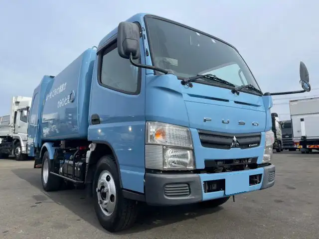 三菱 キャンター 小型 パッカー車 巻き込み式 回転ダンプ式の中古トラック画像2