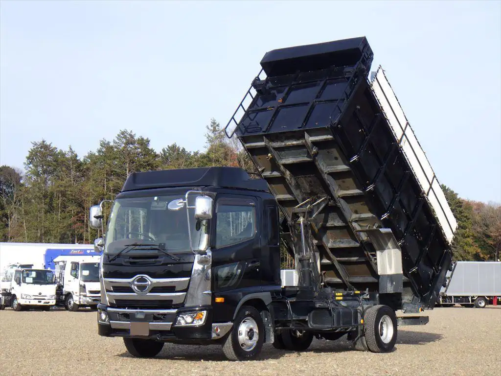 日野 レンジャー 中型/増トン ダンプ 土砂禁 コボレーン｜画像1