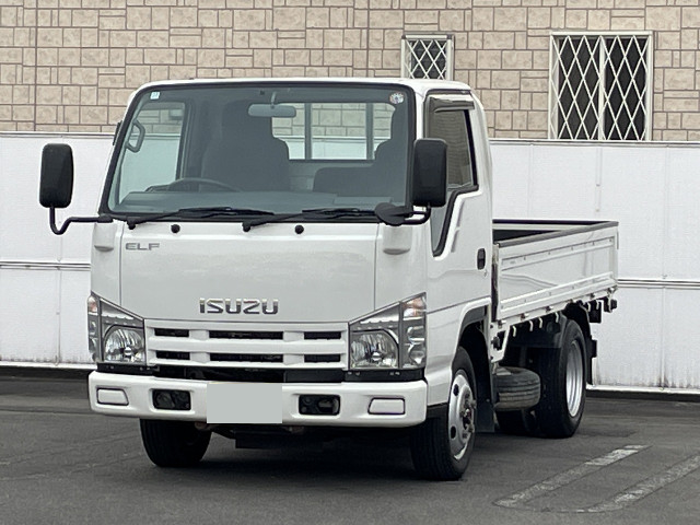 いすゞ エルフ 小型 平ボディ 10尺 BKG-NJS85A