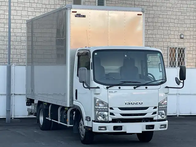 いすゞ エルフ 小型 アルミバン パワーゲート TRG-NMR85ANの中古トラック画像2