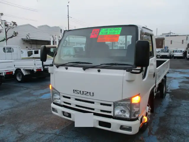 いすゞ エルフ 小型 平ボディ 床鉄板 TKG-NJR85Aの中古トラック画像1