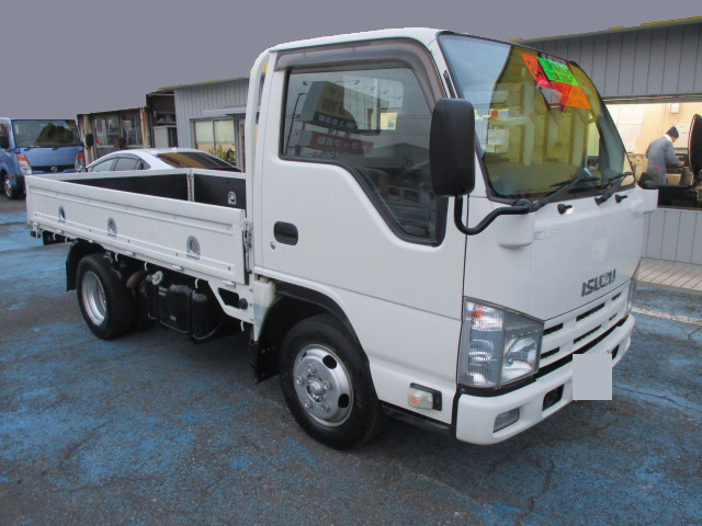 いすゞ エルフ 小型 平ボディ 10尺 TKG-NJR85A の中古トラック