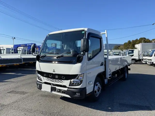 三菱 キャンター 小型 平ボディ アルミブロック 2RG-FEA20の中古トラック画像1