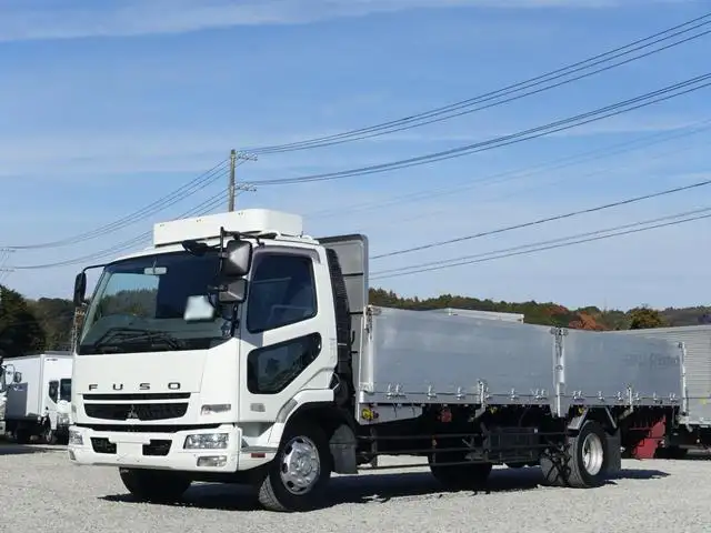三菱 ファイター 中型/増トン 平ボディ 床鉄板 アルミブロック の中古トラック【車両No.179797】