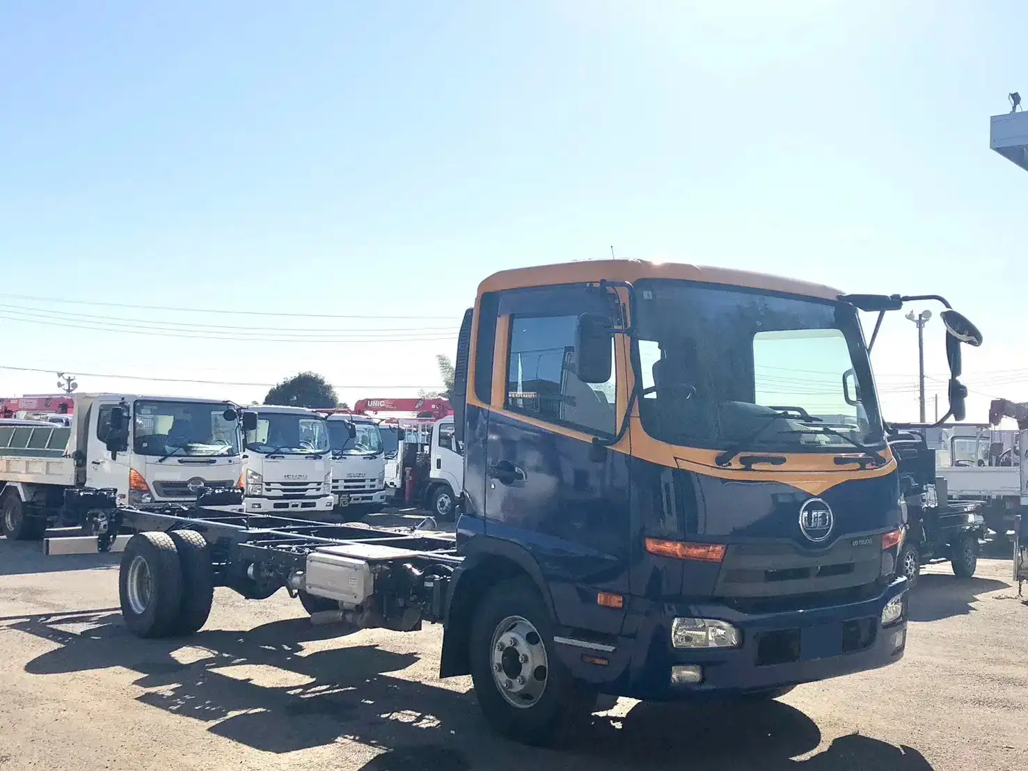 日産UD コンドル 中型/増トン シャーシ TKG-MK38L の中古 日産UD コンドル 中型/増トン シャーシ TKG-MK38L の中古