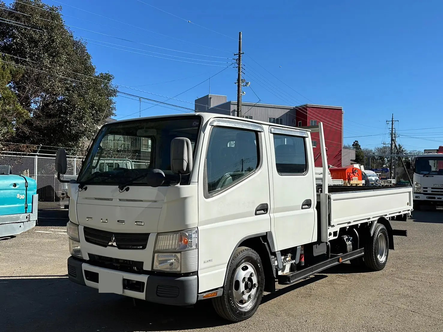 三菱 キャンター 小型 平ボディ 標準ロング