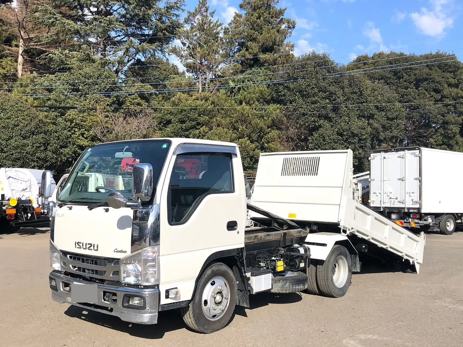 いすゞ エルフ 小型 ダンプ 10尺