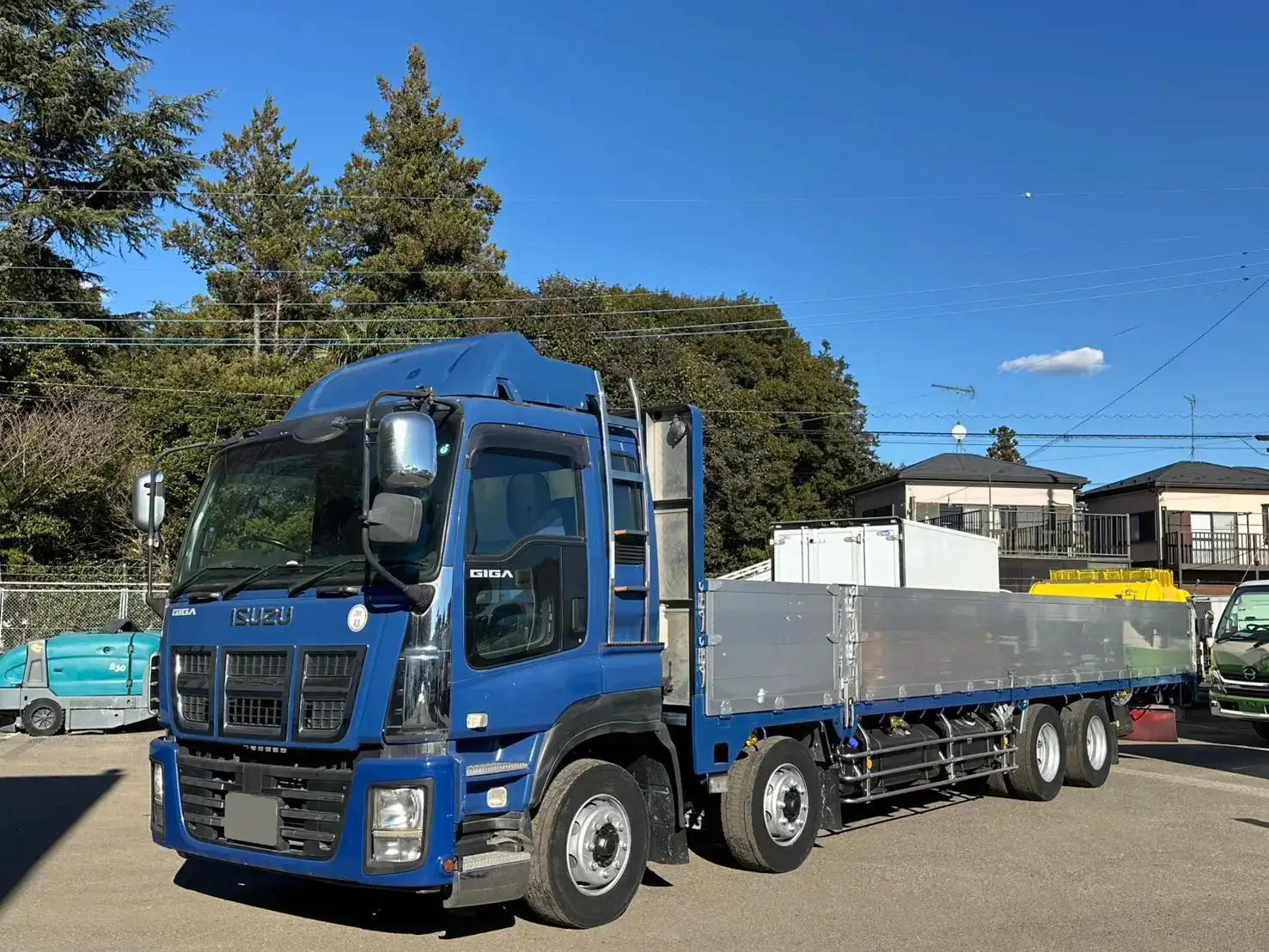 いすゞ ギガ 大型 平ボディ QKG-CYJ77A の中古トラック【車両No いすゞ ギガ 大型 平ボディ QKG-CYJ77A の中古トラック【車両No