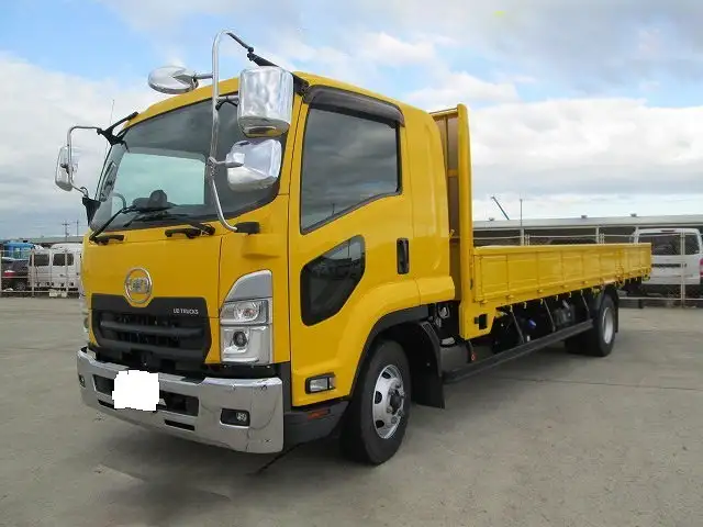 日産UD コンドル 中型/増トン 平ボディ ベッド 2RG-BRR90S2の中古トラック画像1