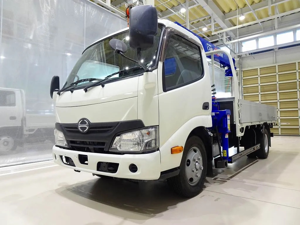 日野 デュトロ 小型 クレーン付 標準ロング TKG-XZU655M
