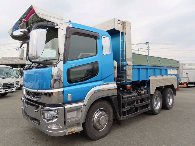 三菱 スーパーグレート 大型 ダンプ 2PG-FV70HX