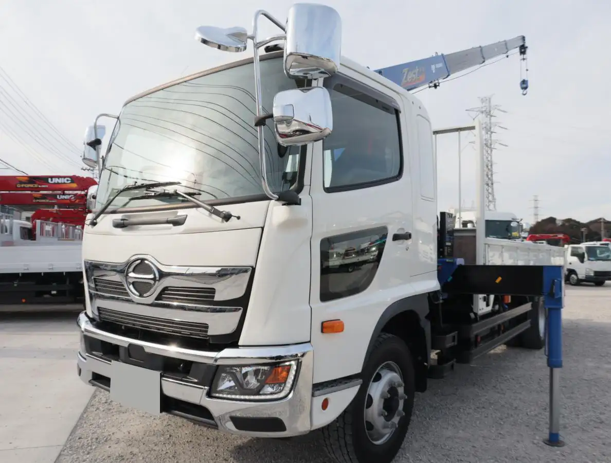 日野 レンジャー 中型/増トン クレーン付 4段 ラジコンの中古トラック画像1